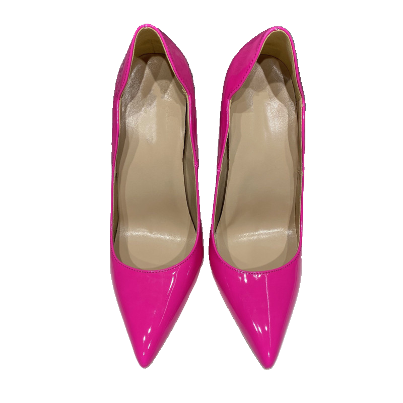 Women's Patent Leather With Ultra-thin Heels And High Heels